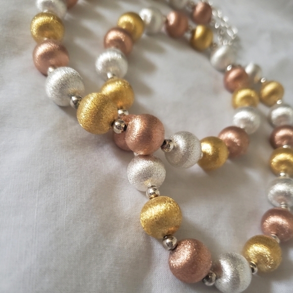 Mark Zunino for Nolan Miller Sparkle Bead Necklace - Picture 2 of 4